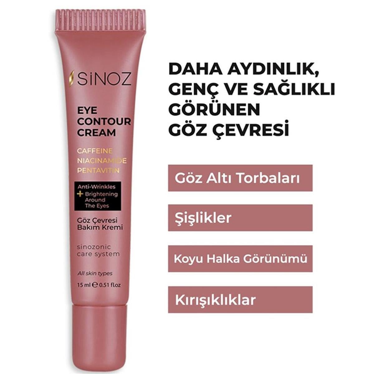 Sinoz Sinoz Göz Çevresi Kremi 15 ml