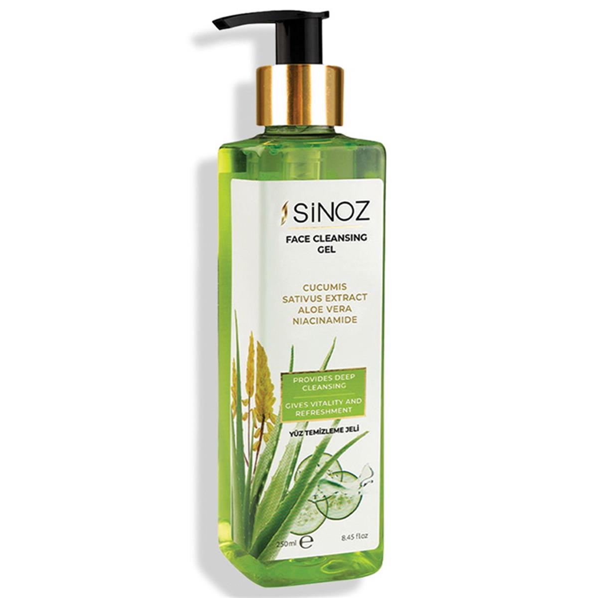 Sinoz Sinoz Salatalık Özlü Yüz Temizleme Jeli 250 ml