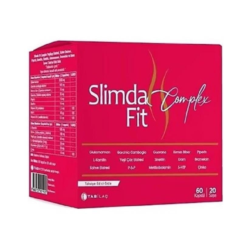 Slimda Fit Slimda Fit Complex 60 Kapsül 20 Saşe