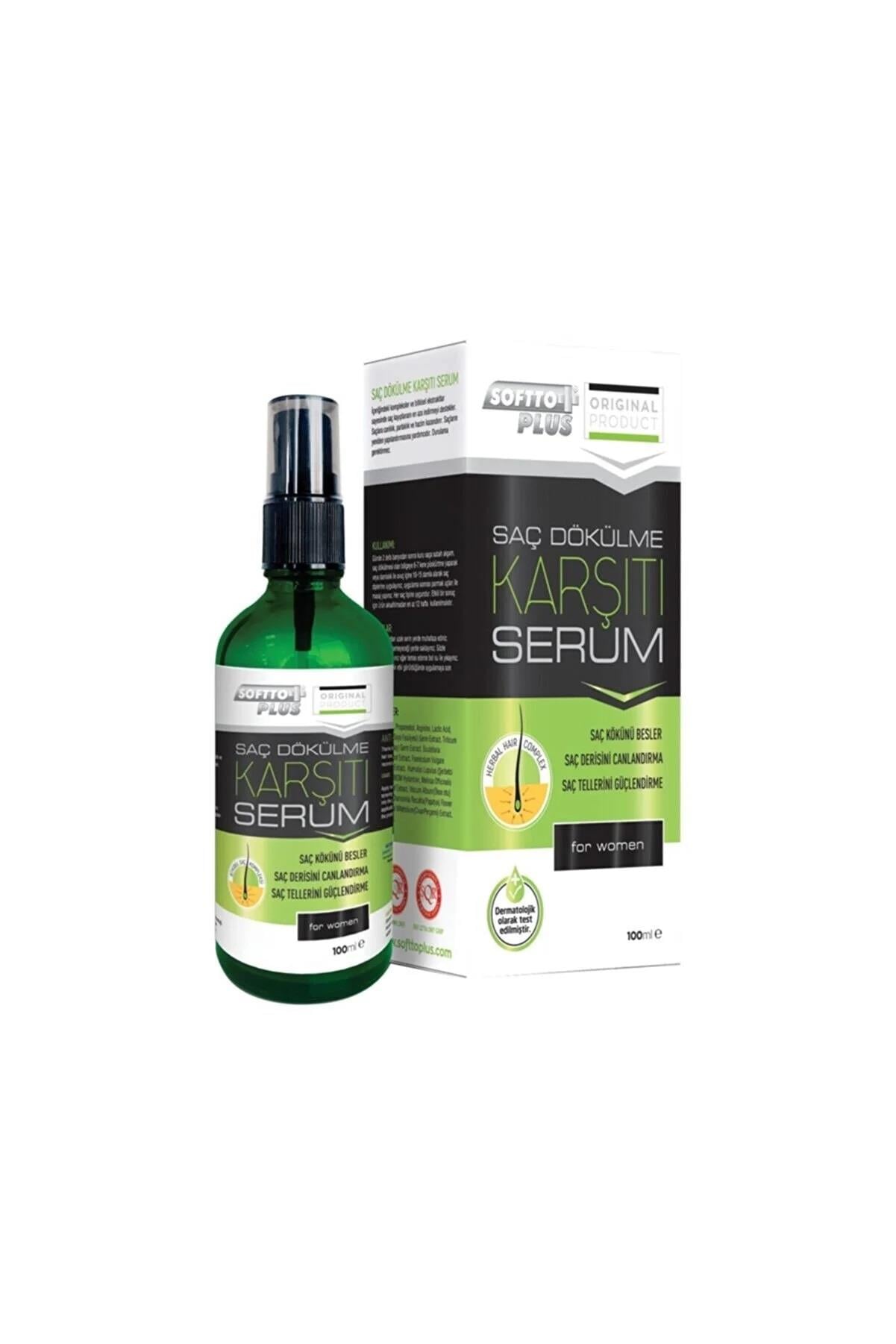 Softto Plus Softto Plus Saç Dökülme Karşıtı Serum Kadınlar İçin 100 ml