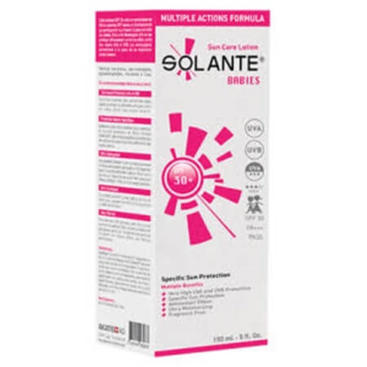 SolanteSolante Babies Bebekler İçin Güneş Koruyucu Losyon Spf 30+
