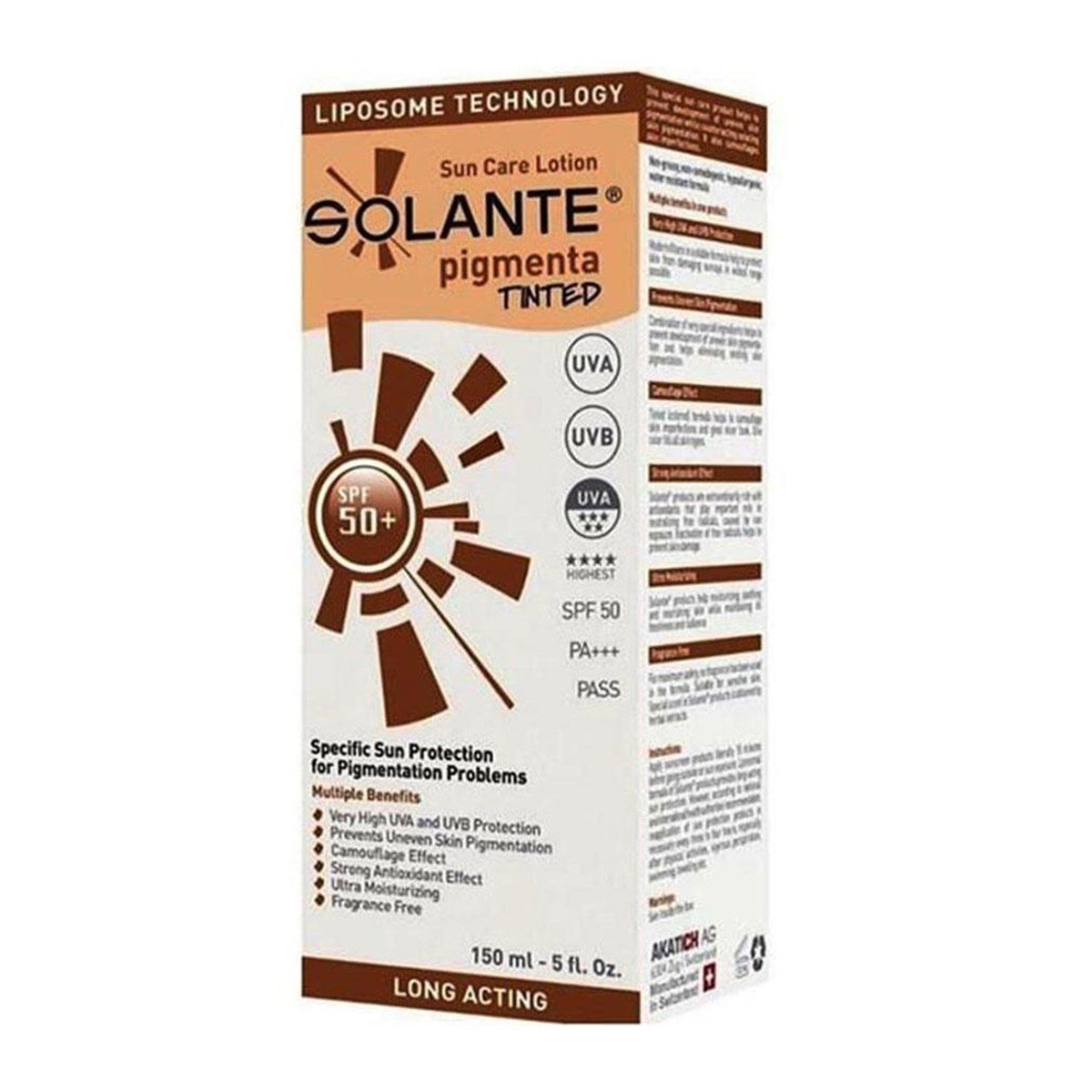 SolanteSolante Pigmenta Tinted Spf 50+ Losyon 150 Ml