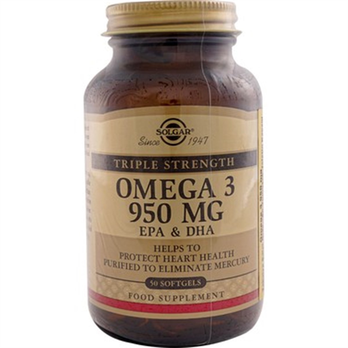 Solgar Omega-3 950 mg 50 Kapsül