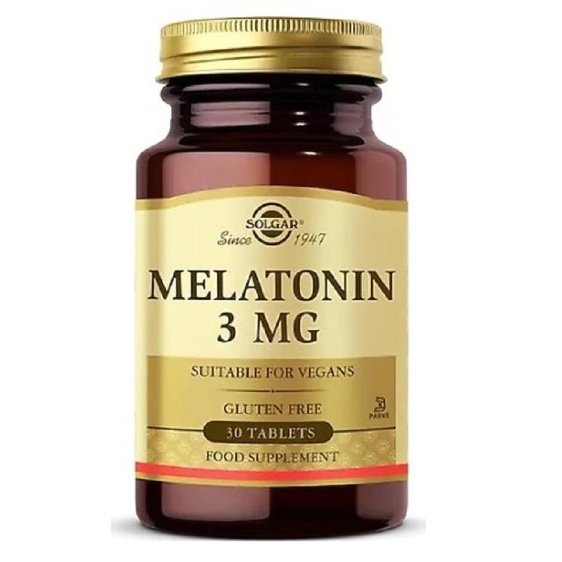 SOLGAR Solgar Melatonin 3 mg 30 Tablets