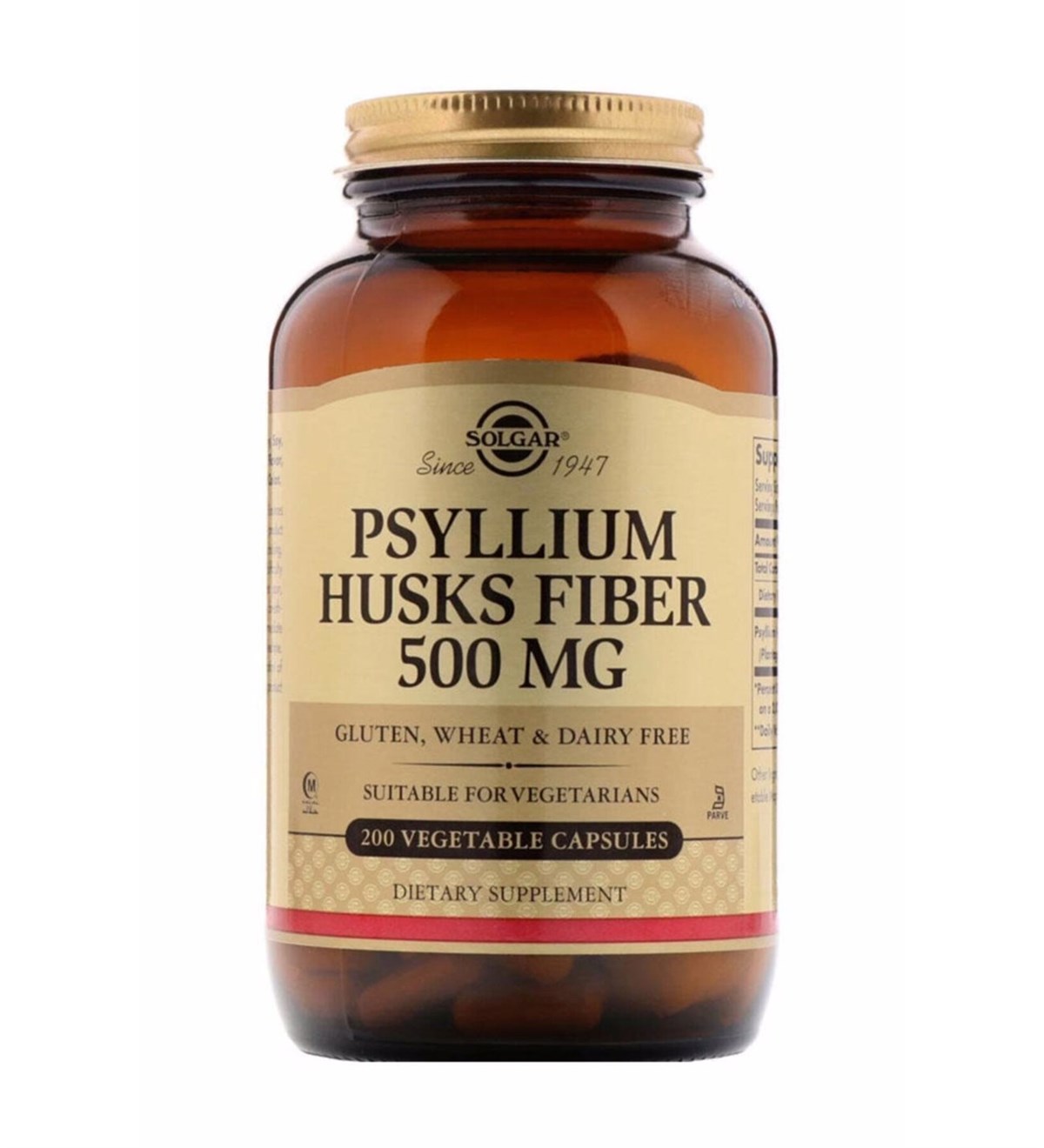 SOLGAR Solgar Psyllium Huks 500 mg 200 Kapsül
