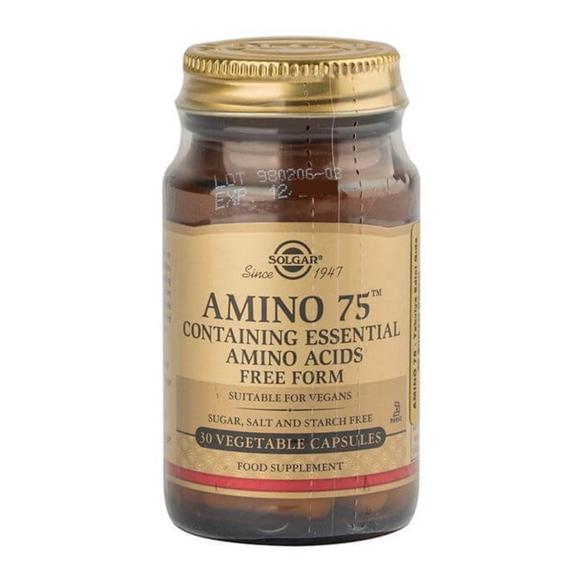 SolgarSolgar Amino 75 (Essential Amino Complex) 30 Kapsül