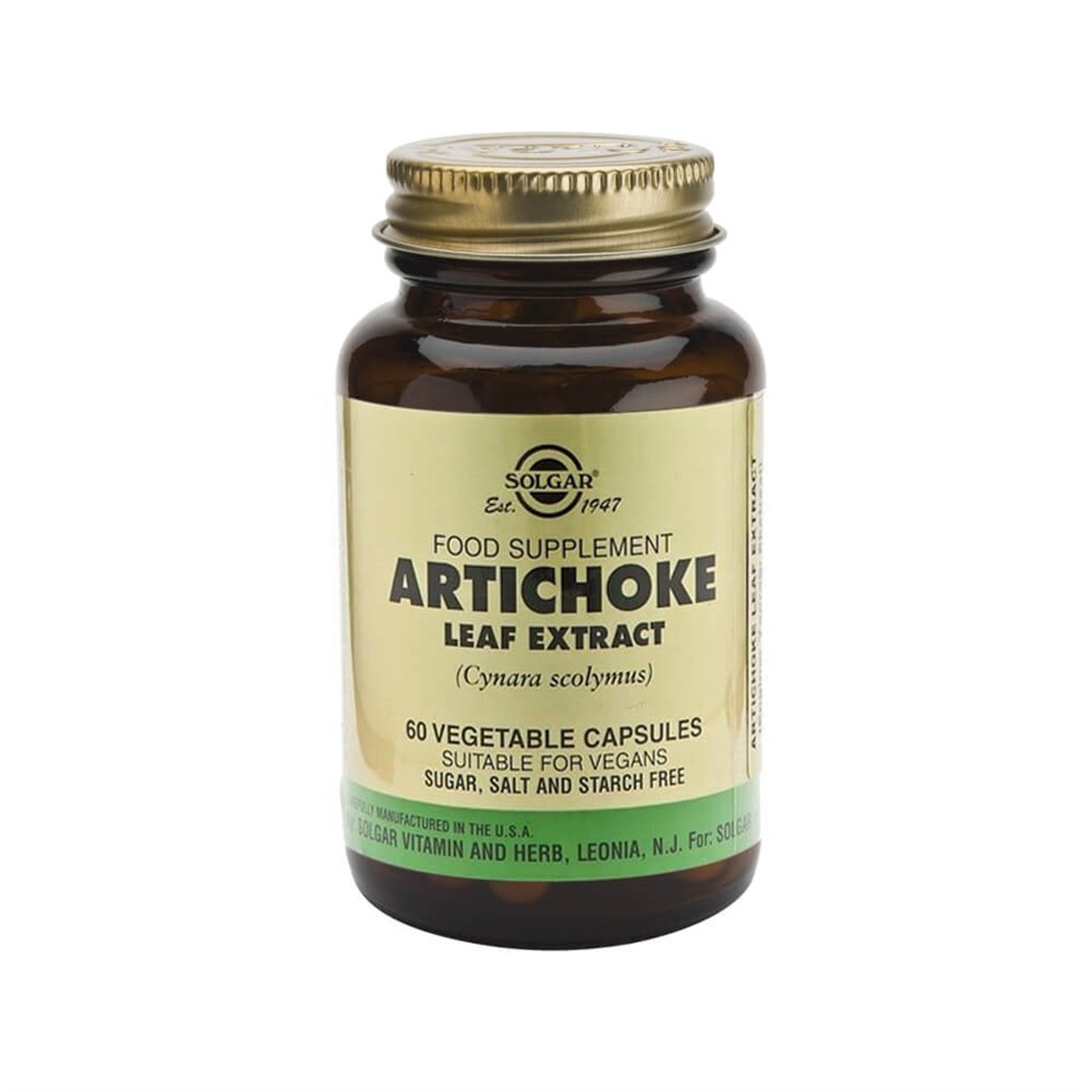 SolgarSolgar Artichoke Leaf Extract 60 Kapsül (Enginar)
