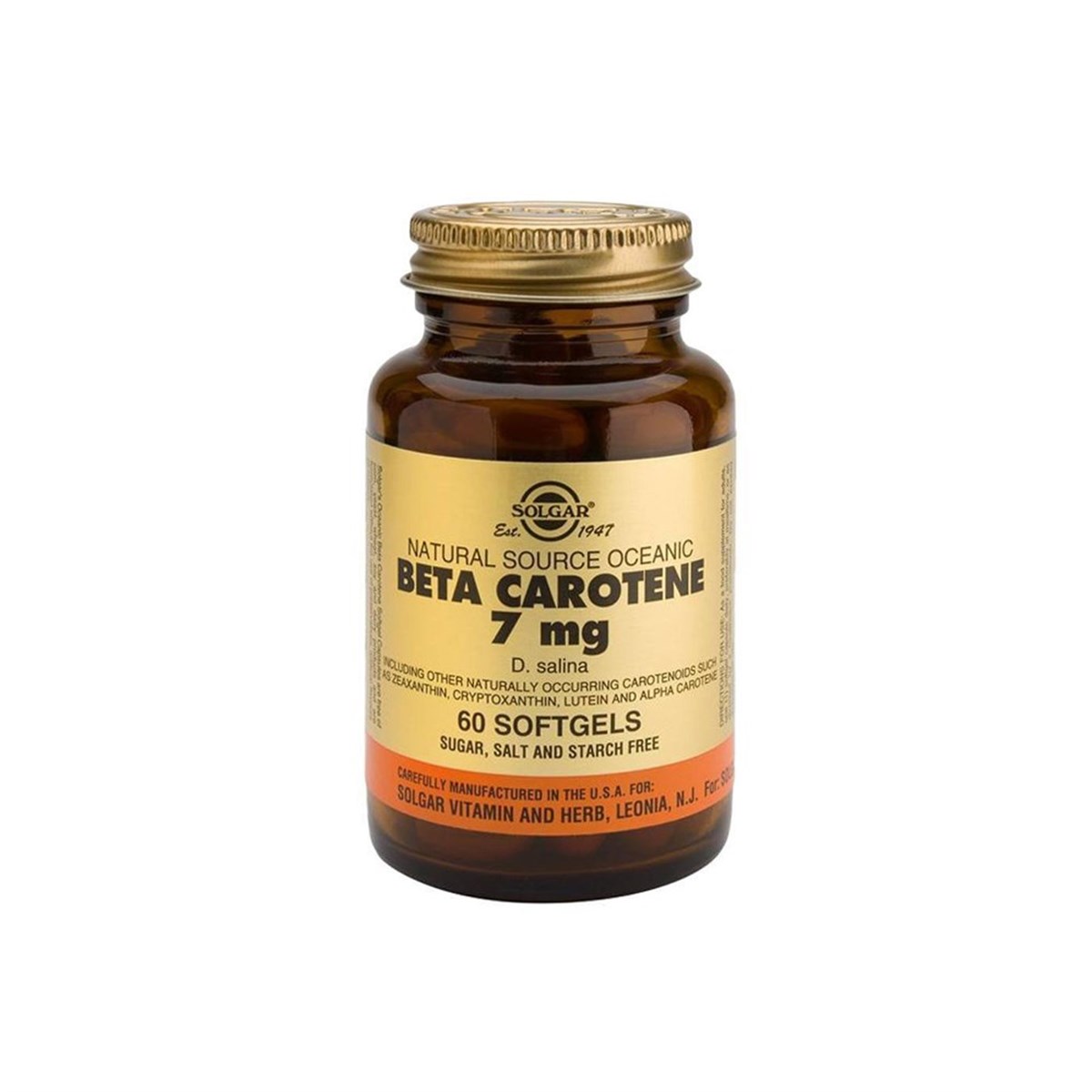 SolgarSolgar Beta Carotene 7 Mg 60 Softjel