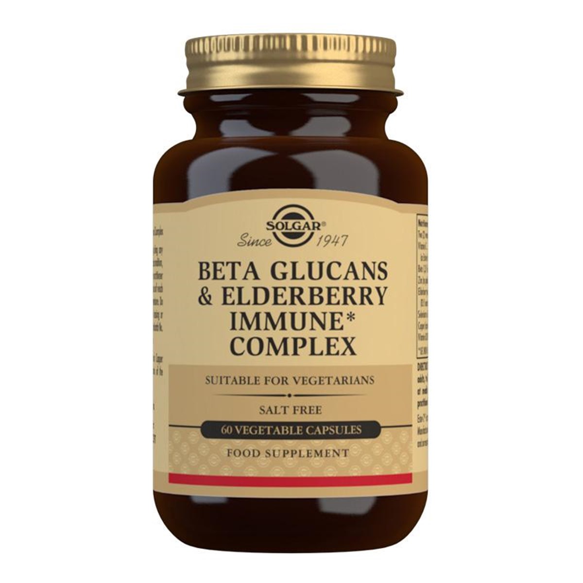 SolgarSolgar Beta Glucans & Elderberry Immune Complex 60 Kapsül