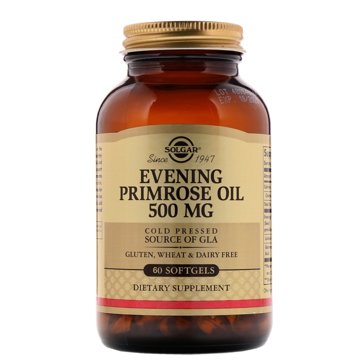 SolgarSolgar Evening Primrose Oil 500 Mg 60 Softjel