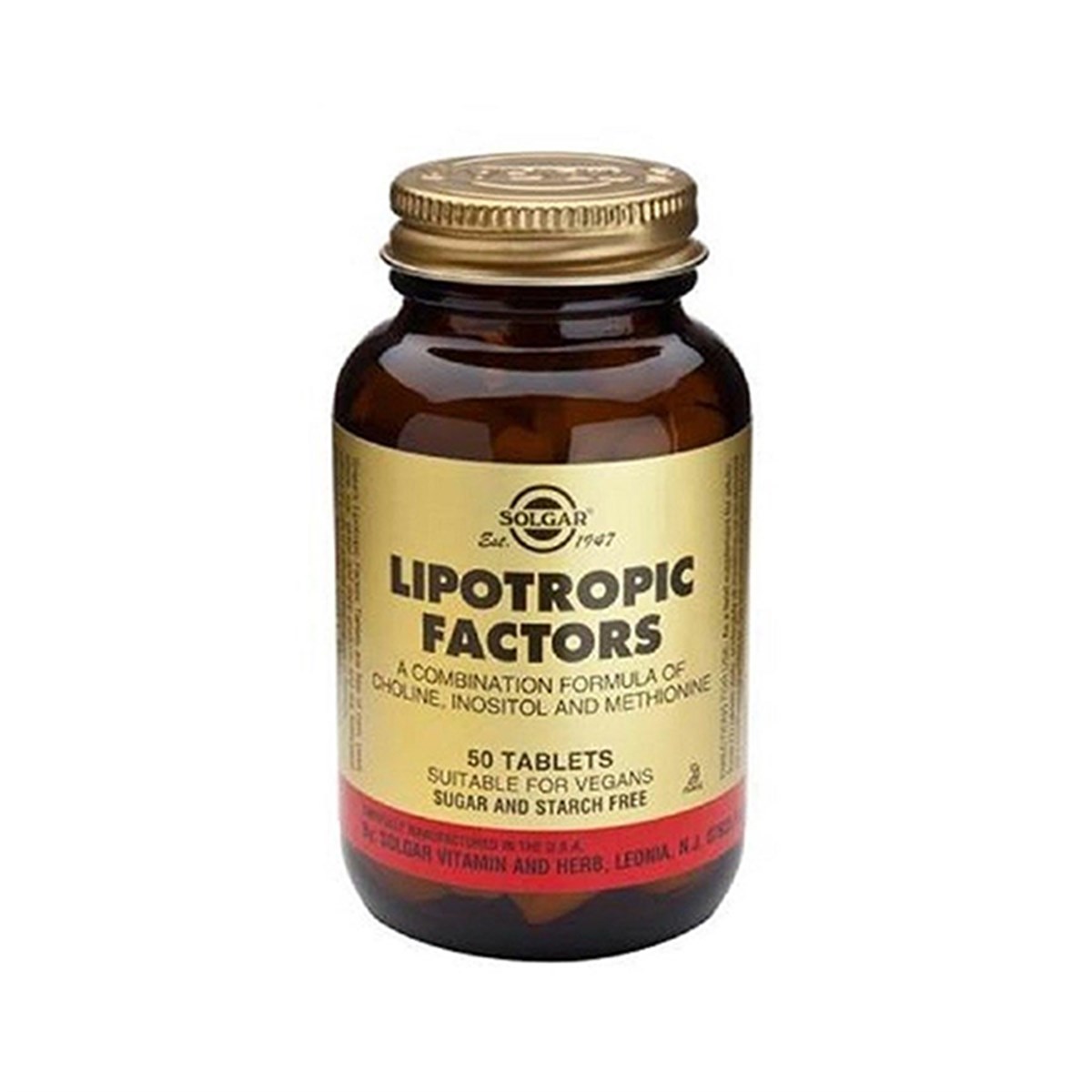 SolgarSolgar Lipotropic Factors 50 Tablet