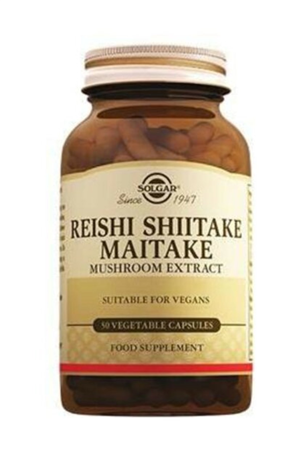 SolgarSolgar Reishi Shiitake Maitake Mushroom Extract 50 Kapsül