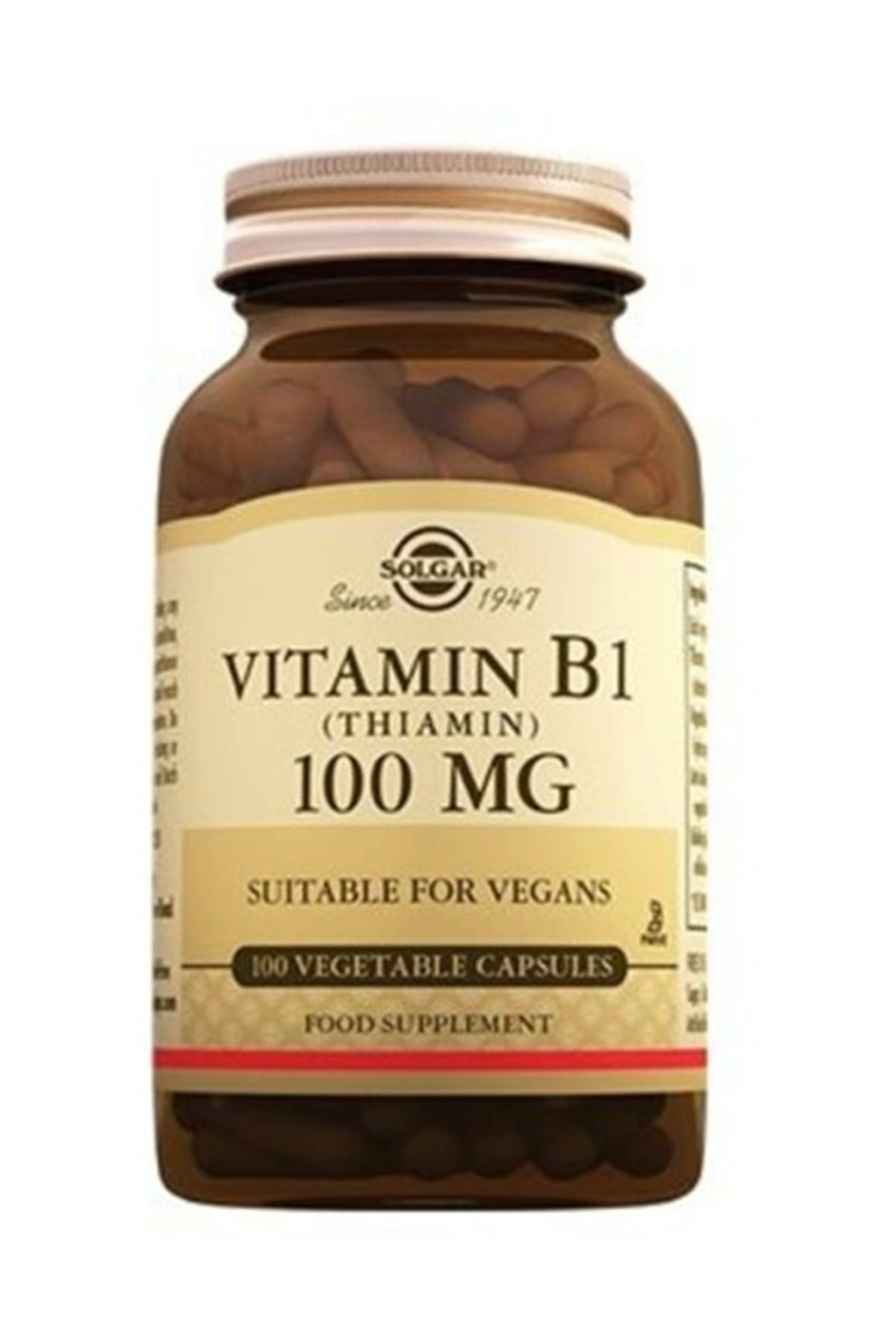 SolgarSolgar Vitamin B1 (Thiamin) 100 Mg 100 Tablet