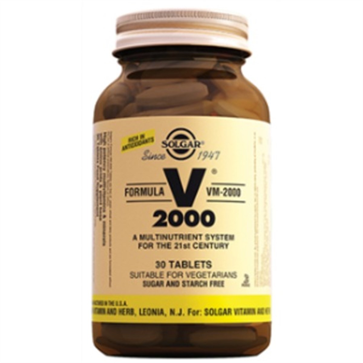 SolgarSolgar Vm 2000 Multi Vitamin 30 Tablet