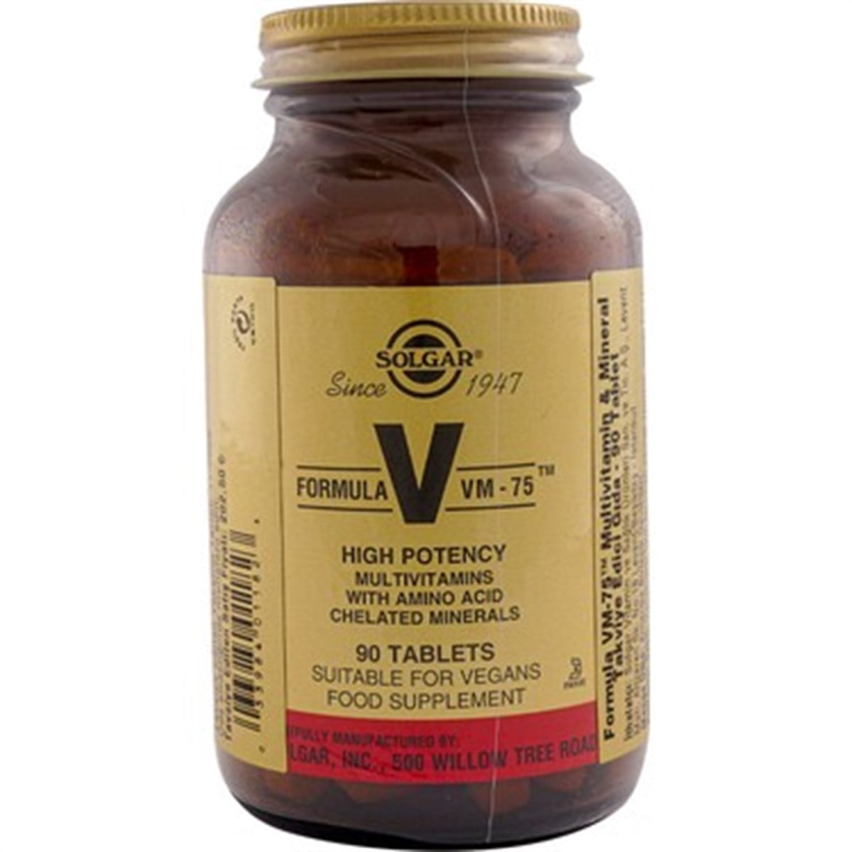 SolgarSolgar Vm-75 Multivitamin 90 Tablet