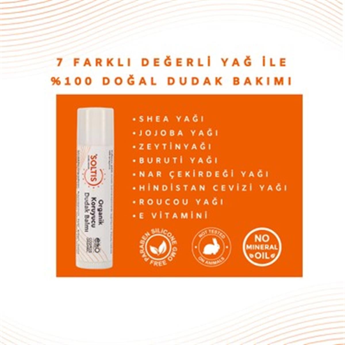 Soltis Organik Soltis Organik Dudak Balmı 5 ml