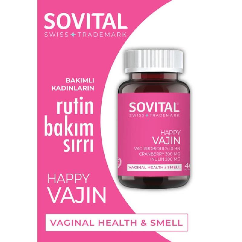 Sovital Sovital Happy Vajin 40 Softgels