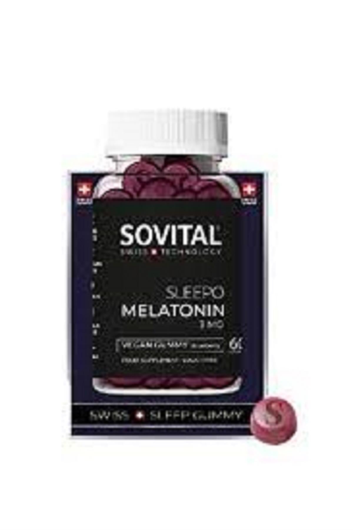 SOVİTAL Sovital Sleepo Melatonin 60 Vegan Gummies