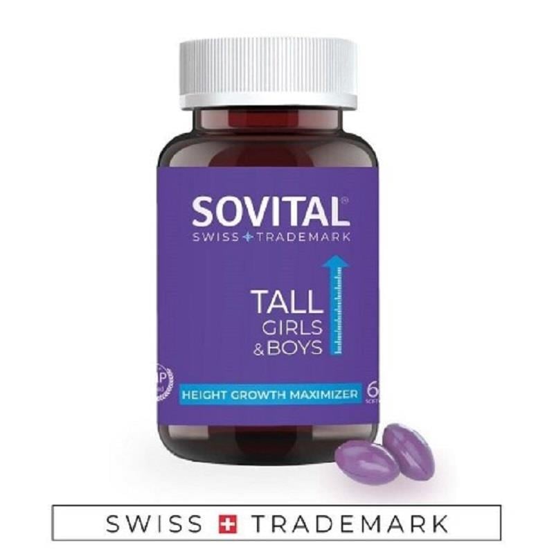 Sovital Sovital Tall Girls Boys Softgels 60'lı