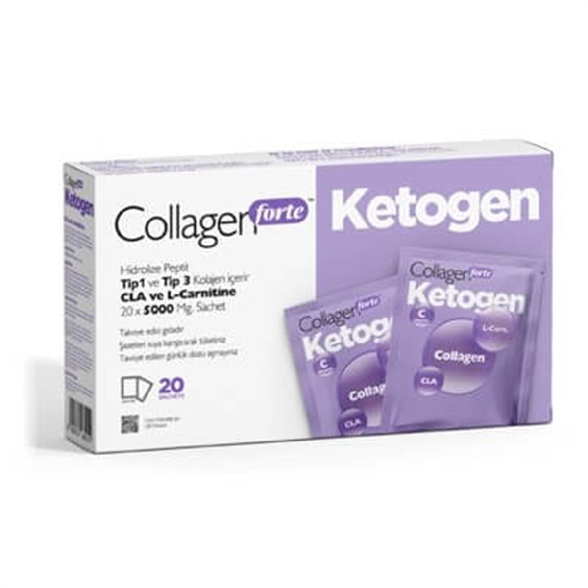 Suda Collagen Collagen Forte Ketogen 5000 mg 20 Saşe