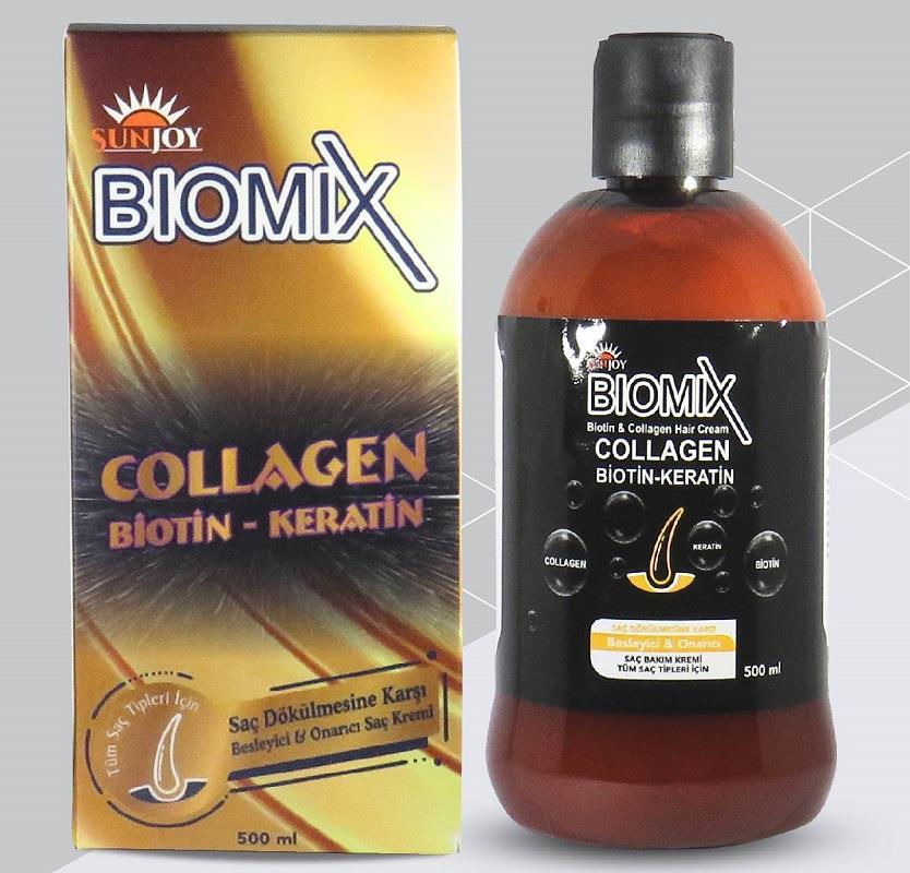 Sunjoy Sunjoy Biomix Callagen Biotin-Keratin Saç Dökülmesine Karşı Krem 500 ml