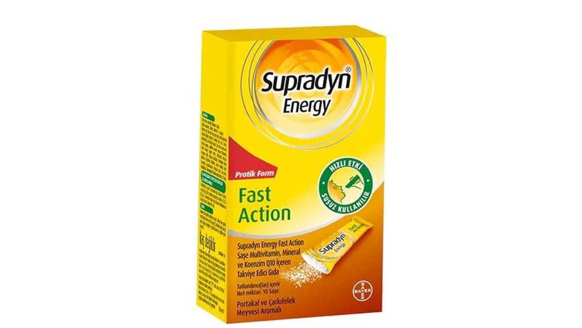 Supradyn Supradyn Energy Fast Action 10 Saşe