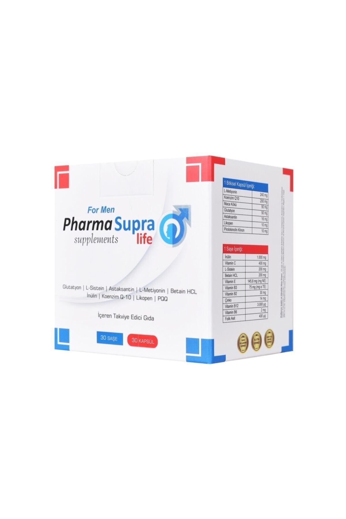 SUPRALİFE Supralife Pharma Supplements For Men 30 Saşe 30 Kapsül