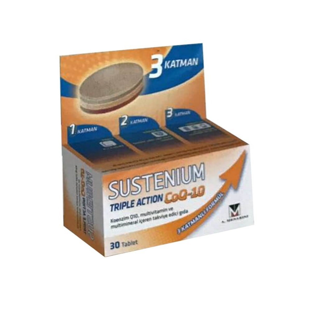 Sustenium Sustenium Triple Action CoQ-10 30 Tablet
