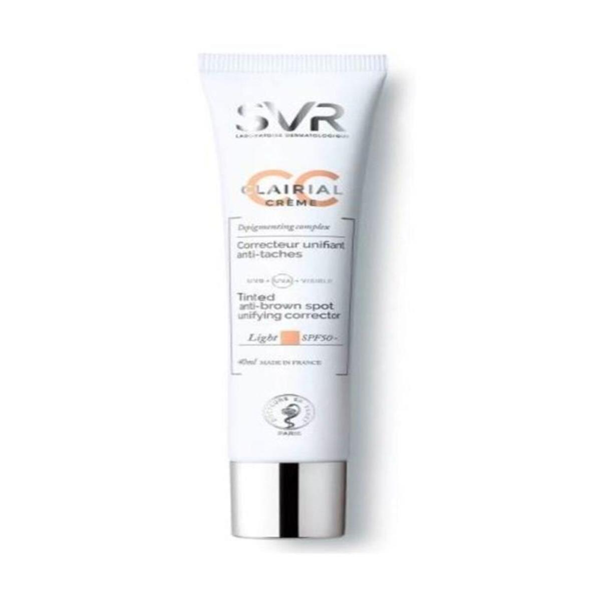 SVR SVR Clairial CC Cream Light SPF50+ 40 ml