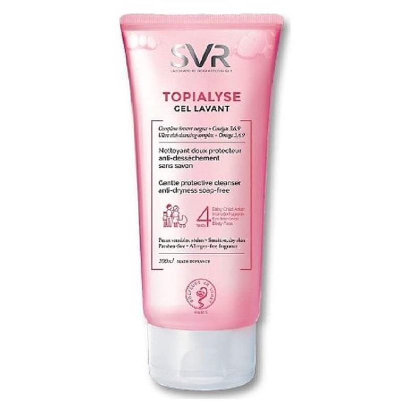 SVR SVR Topialyse Gel Lavant Cleansing Jel 200 ml