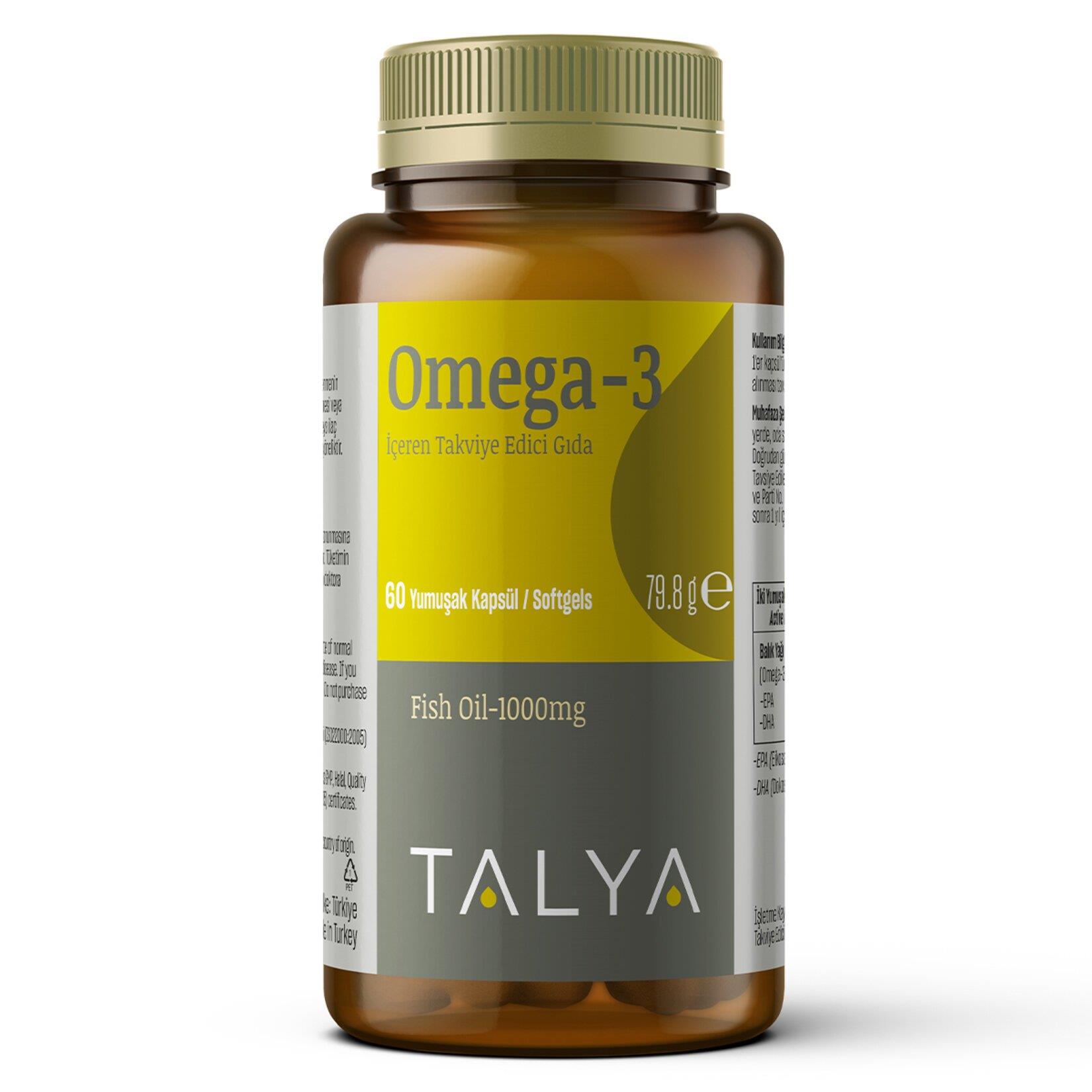 Talya Talya Omega 3 60 Kapsül