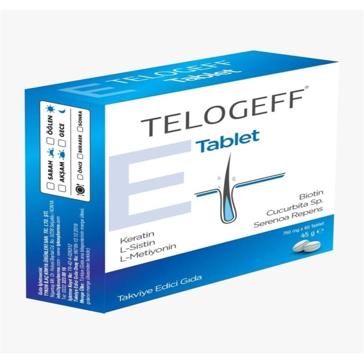 Telogeff Telogeff E 60 Tablet