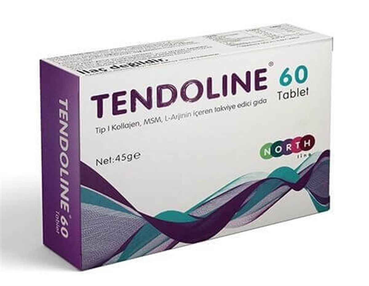TENDOLİNE Tendoline Tablet Tip I Kollajen MSM L-Arjinin İçeren 60 Tablet