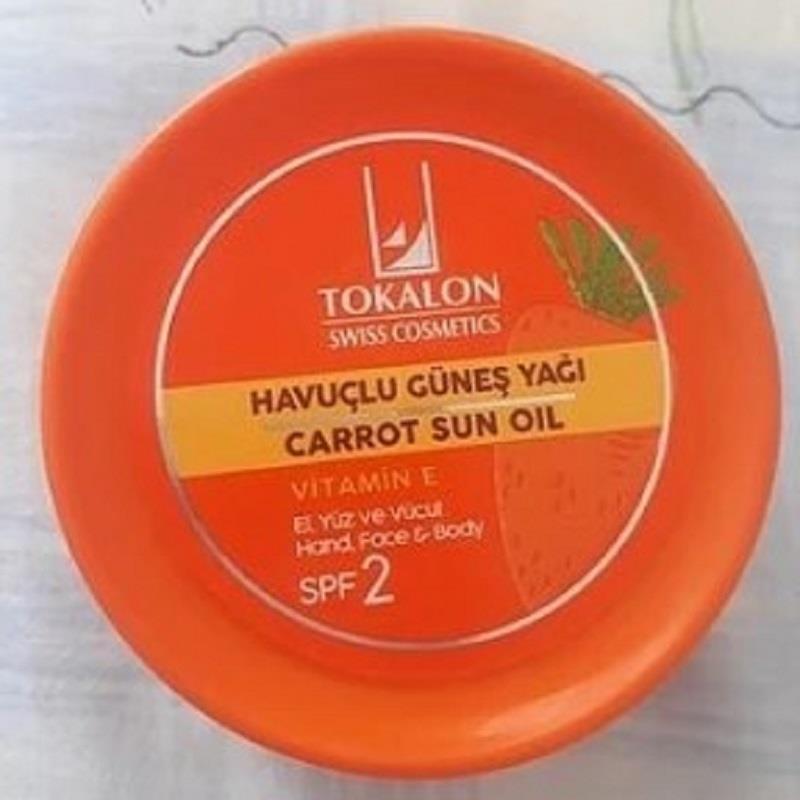 Tokalon Tokalon Havuçlu E Vitaminli SPF2 Güneş Yağı 200 ml