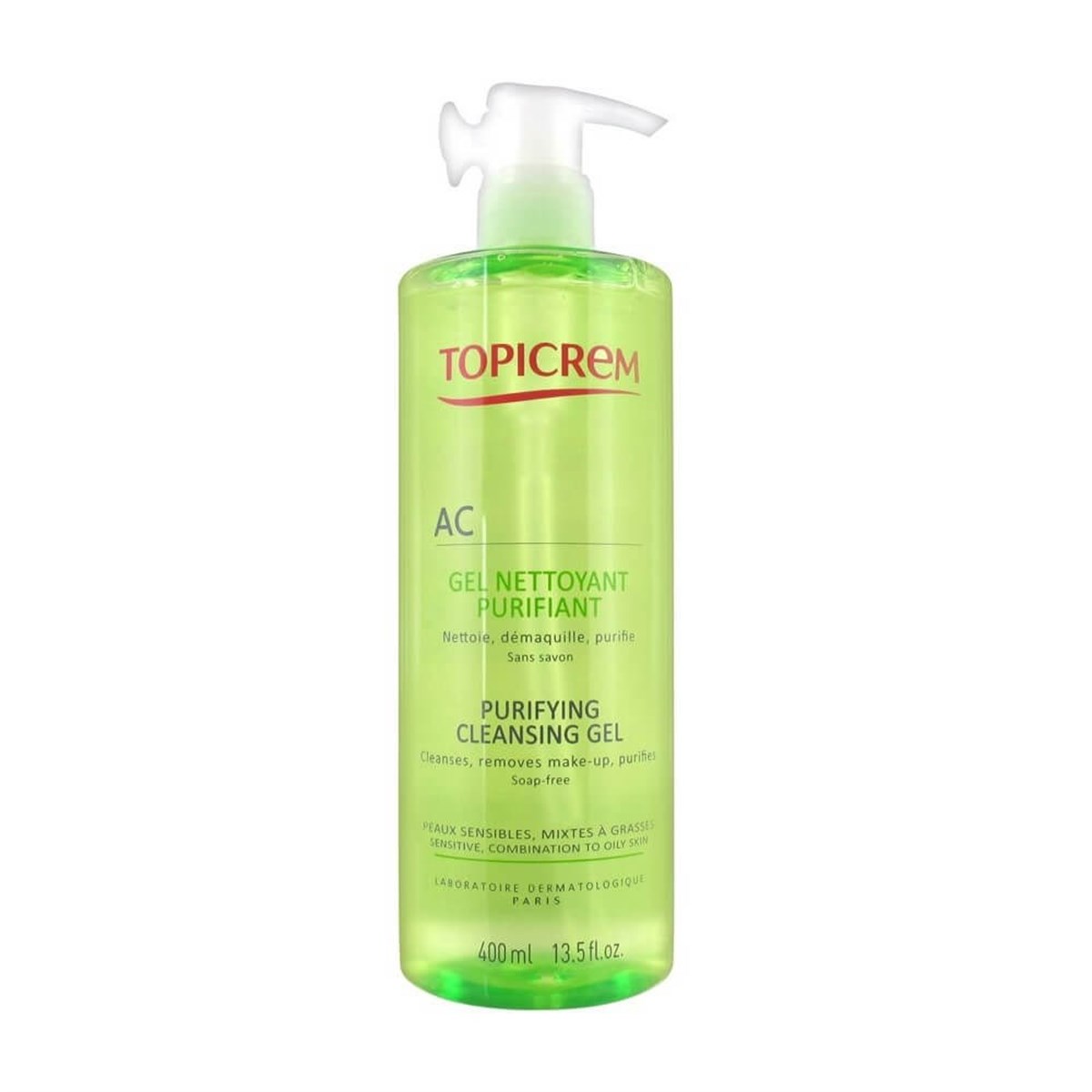 Topicrem Topicrem Ac Purifying Cleansing Gel 400 Ml