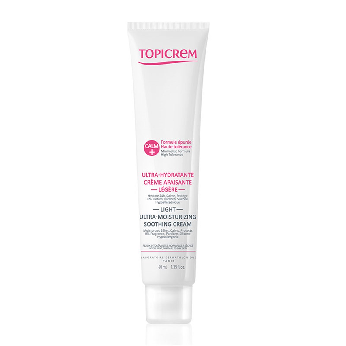 Topicrem Topicrem Calm+ Ultra Moisturizing Soothing Fluid 40 ml