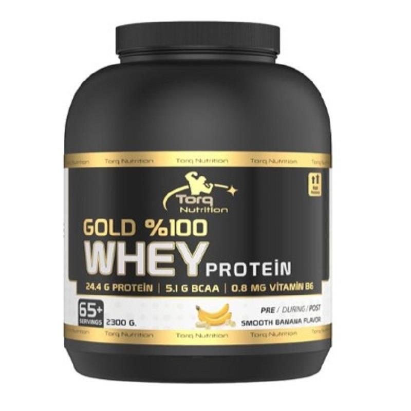 Torq Nutrition Torq Nutrition Gold Whey Muz Aromalı 2300 gr