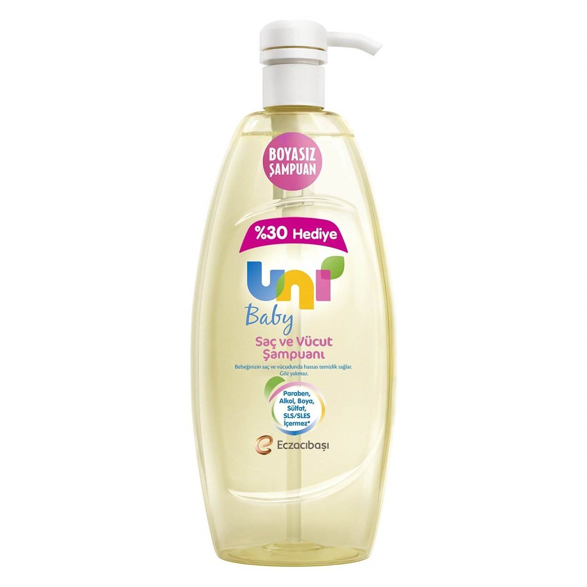 unibaby Uni Baby Saç ve Vücut Şampuanı 900 ml