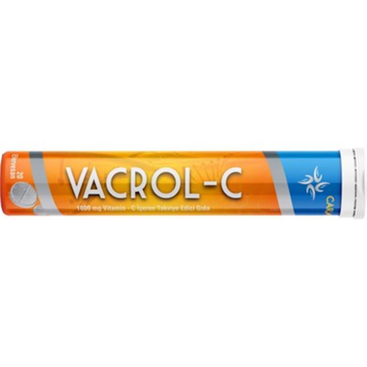 VACROL Vacrol C 20 Efervesan Tablet