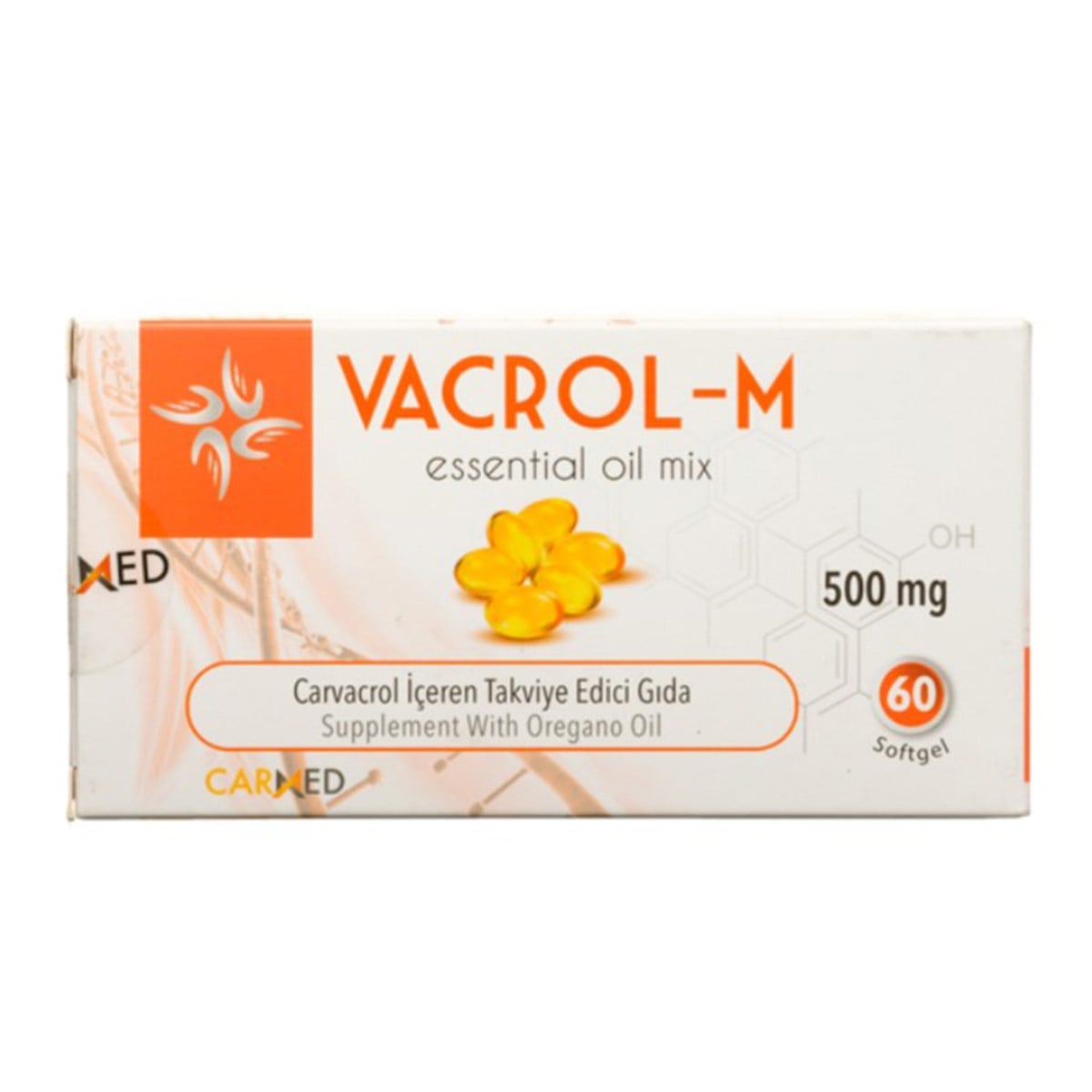 VACROL Vacrol M 500 mg 60 Softjel