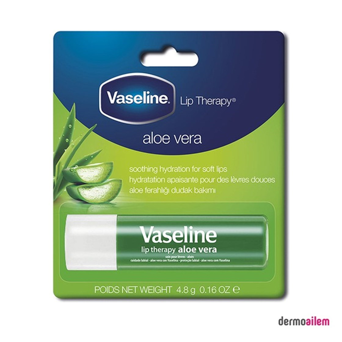 VASELİNE Vaseline Lip Therapy Aloe