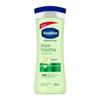 Vaseline Vaseline Vücut Losyonu Aloe Soothe Aloe Vera Özlü 400 ml