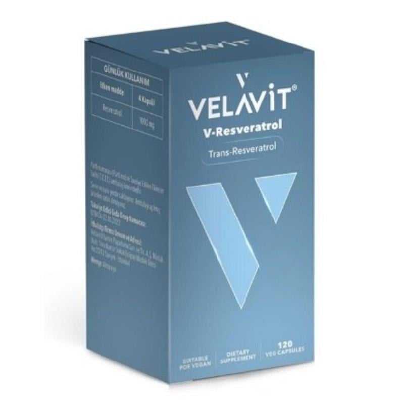 Velavit Velavit V-Resveratrol 120 Kapsül