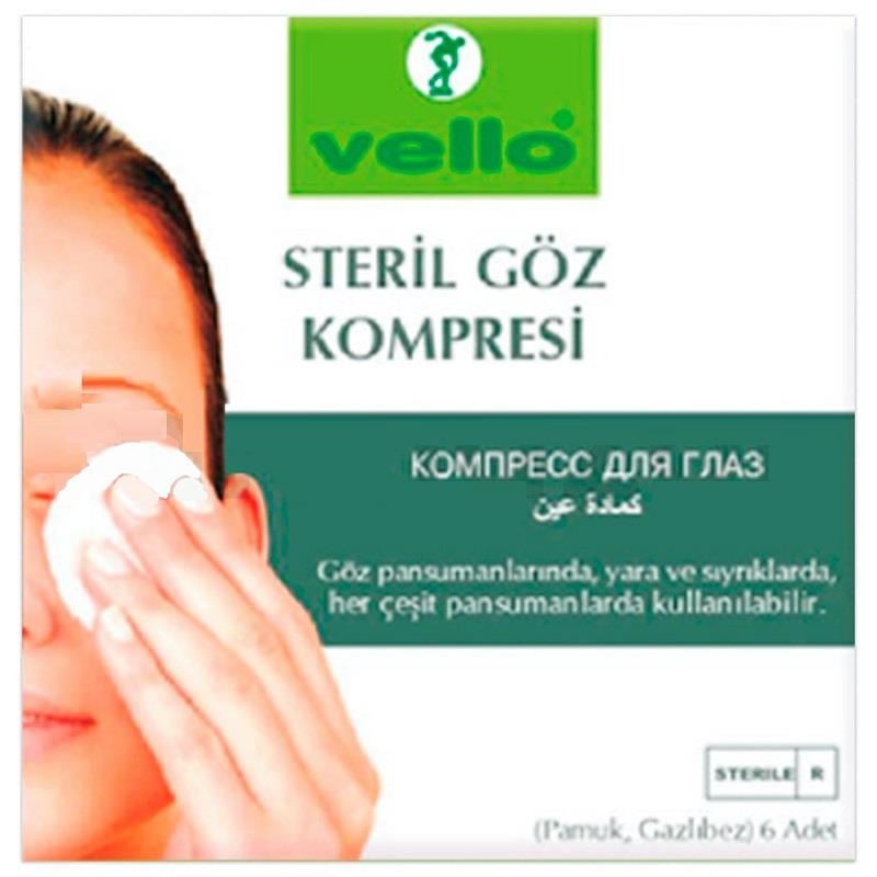 Vello Vello Hypoallergenic Eye Pad Large