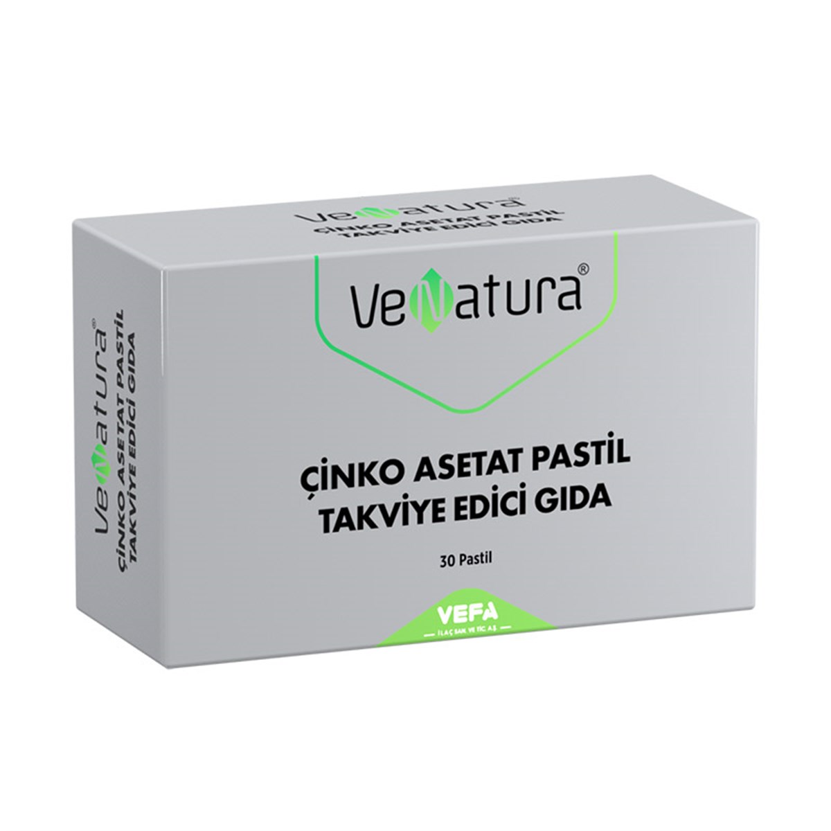 VENATURA Venatura Çinko Asetat 30 Pastil