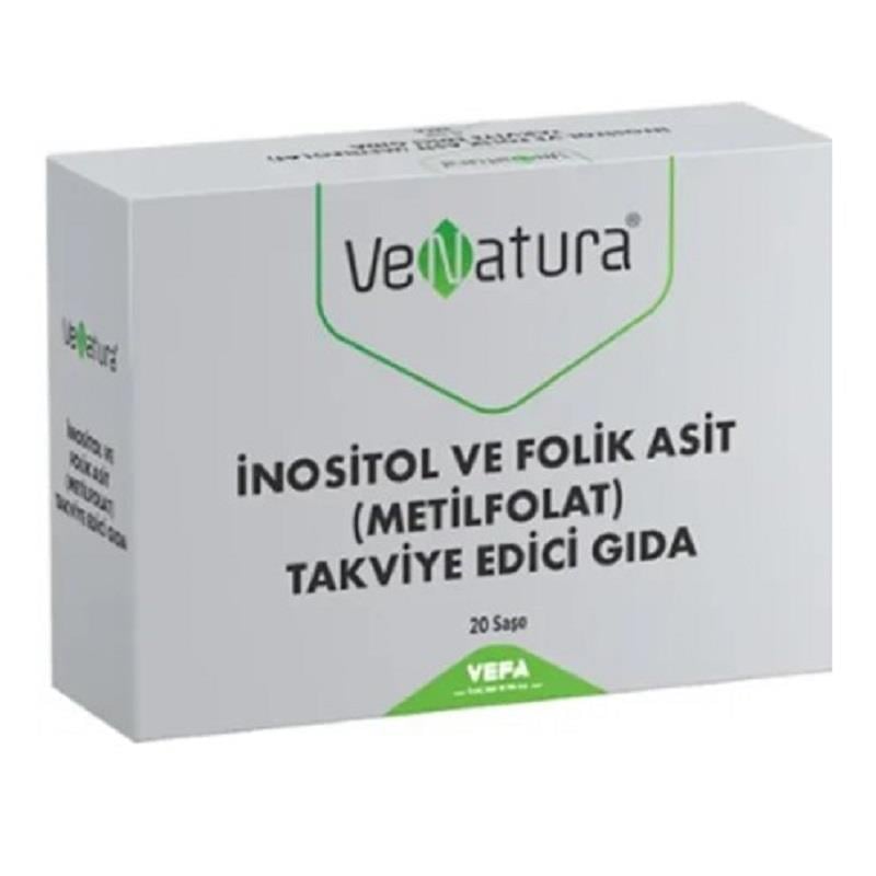 VENATURA Venatura İnositol ve Folik Asit Metilfolat 20 Saşe