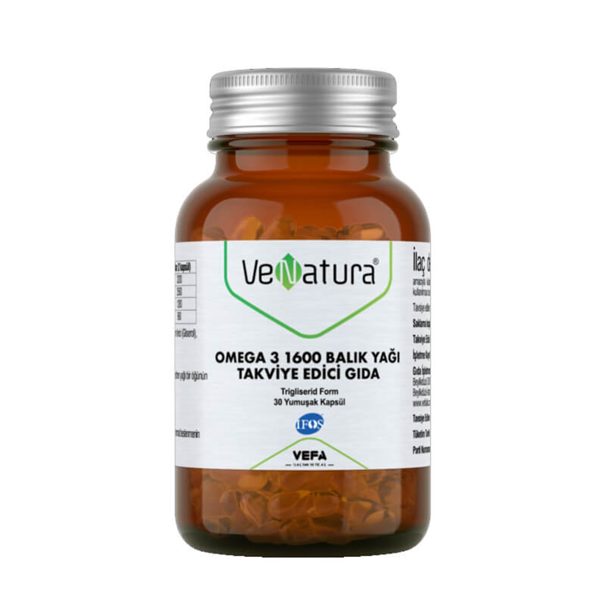 Venatura Venatura Omega-3 1600 mg 30 Kapsül