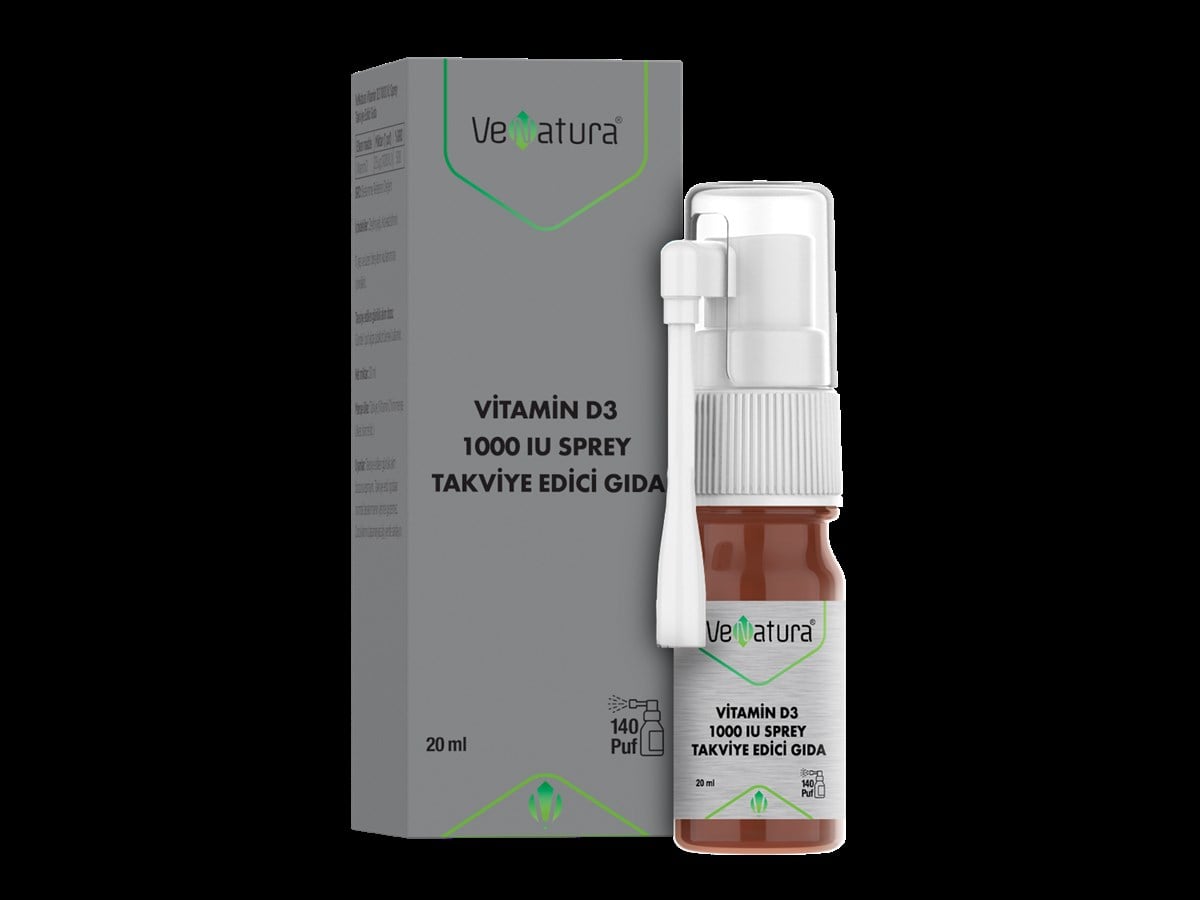 VENATURA Venatura Vitamin D3 1000 IU Sprey 20 ml
