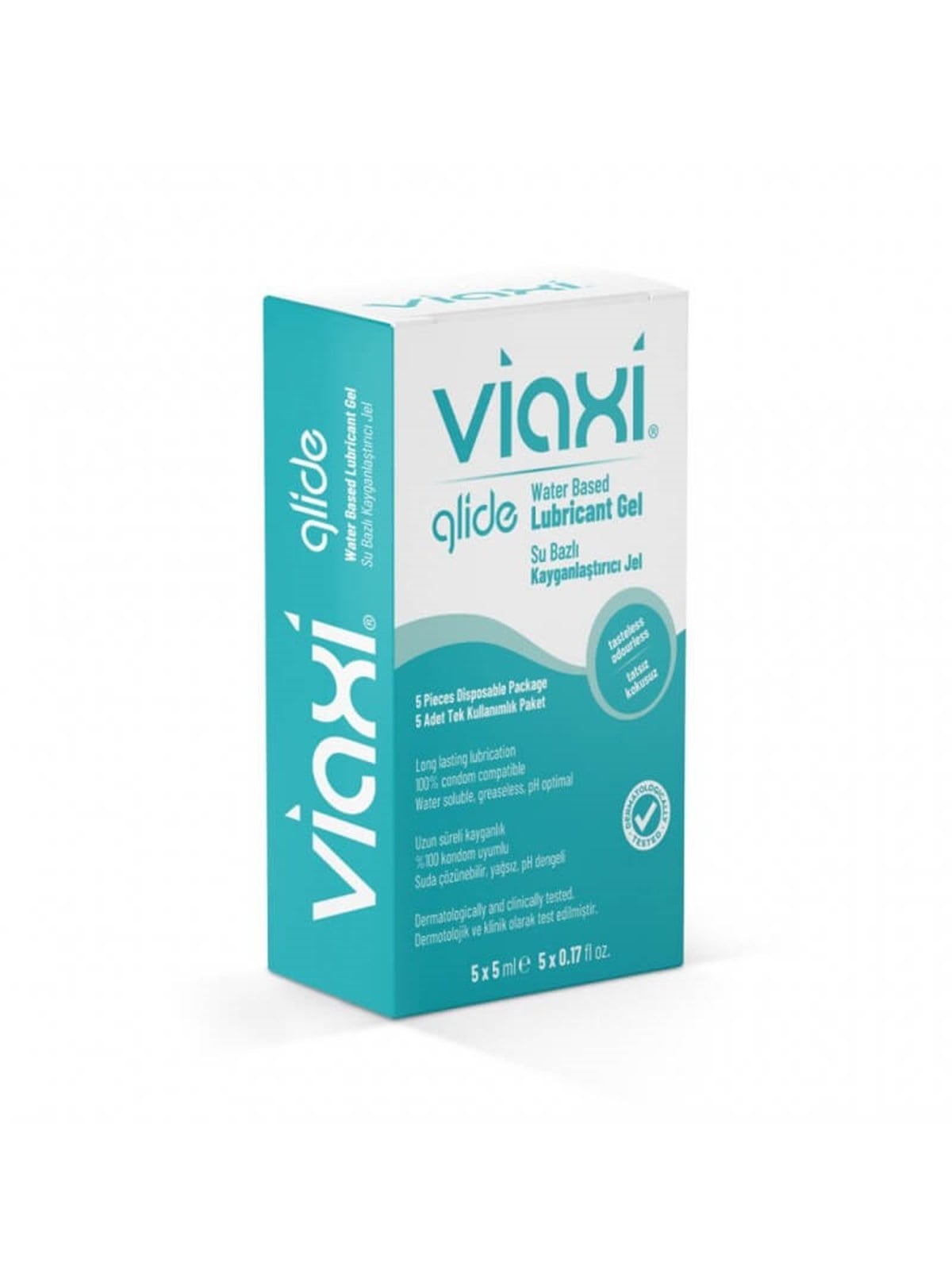 Viaxi Viaxi Glide Kayganlaştırıcı Jel Sade 5 x 5 ml