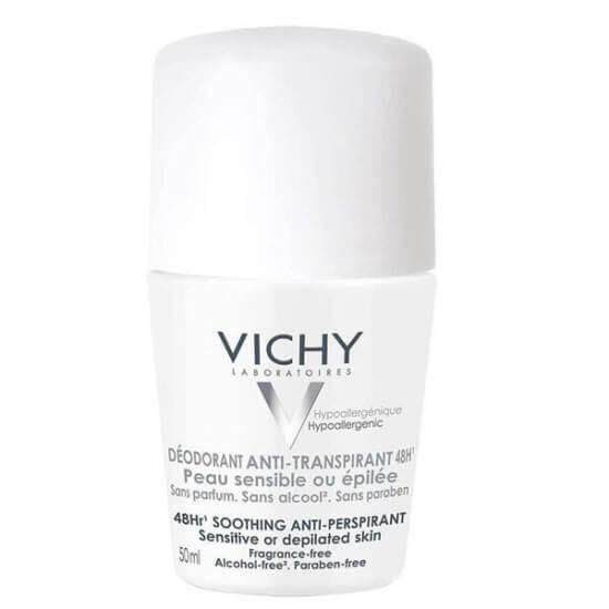 VİCHY Vichy Roll-On Deodorant Hassas ve Epilasyon Yapılmış Ciltler için 50 ml